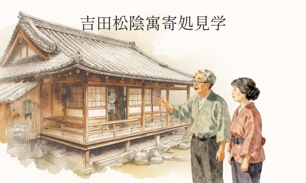 松陰寓寄処見学