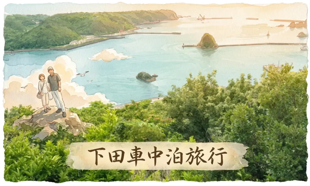 下田車中泊旅行